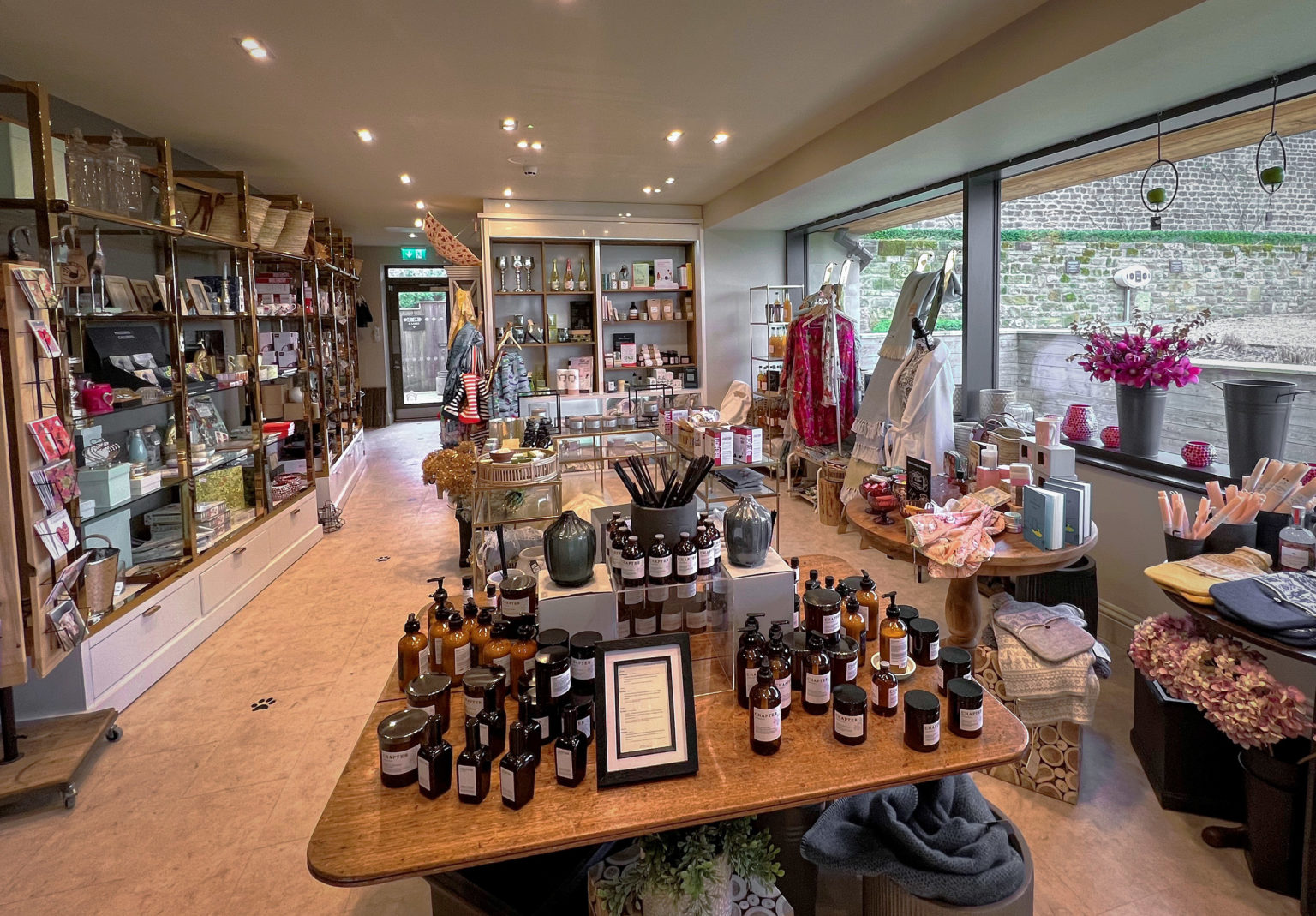 The gift shop at Swinton Estate