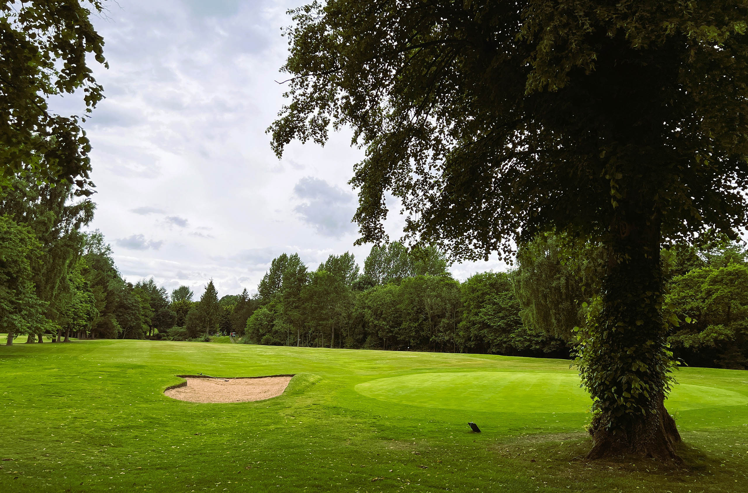 Masham golf course near Swinton Park Hotel in North Yorkshire