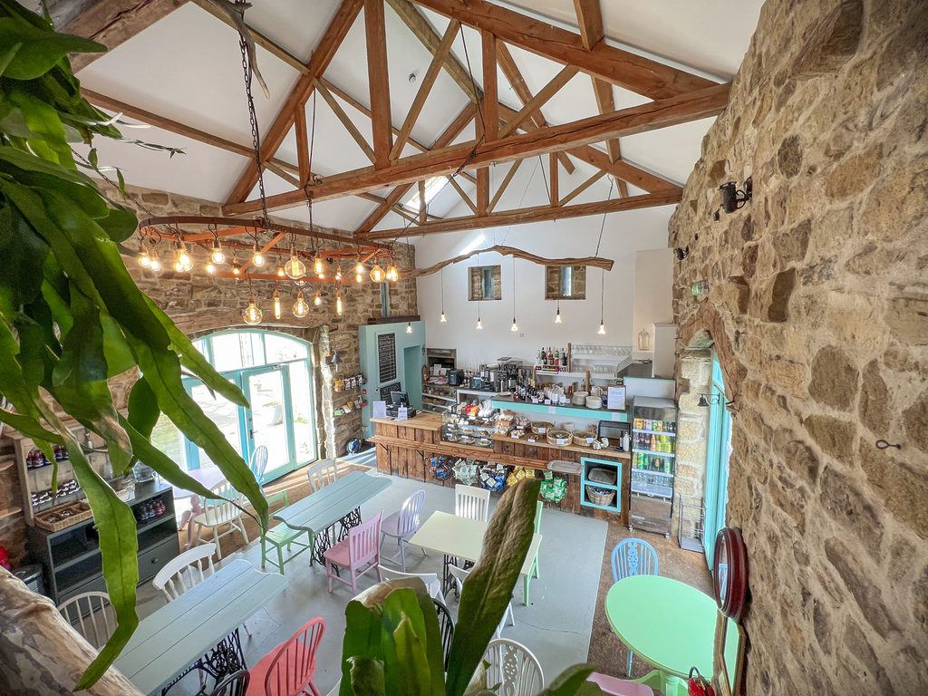 The interior of the Bivouac café on the Swinton Estate in North Yorkshire