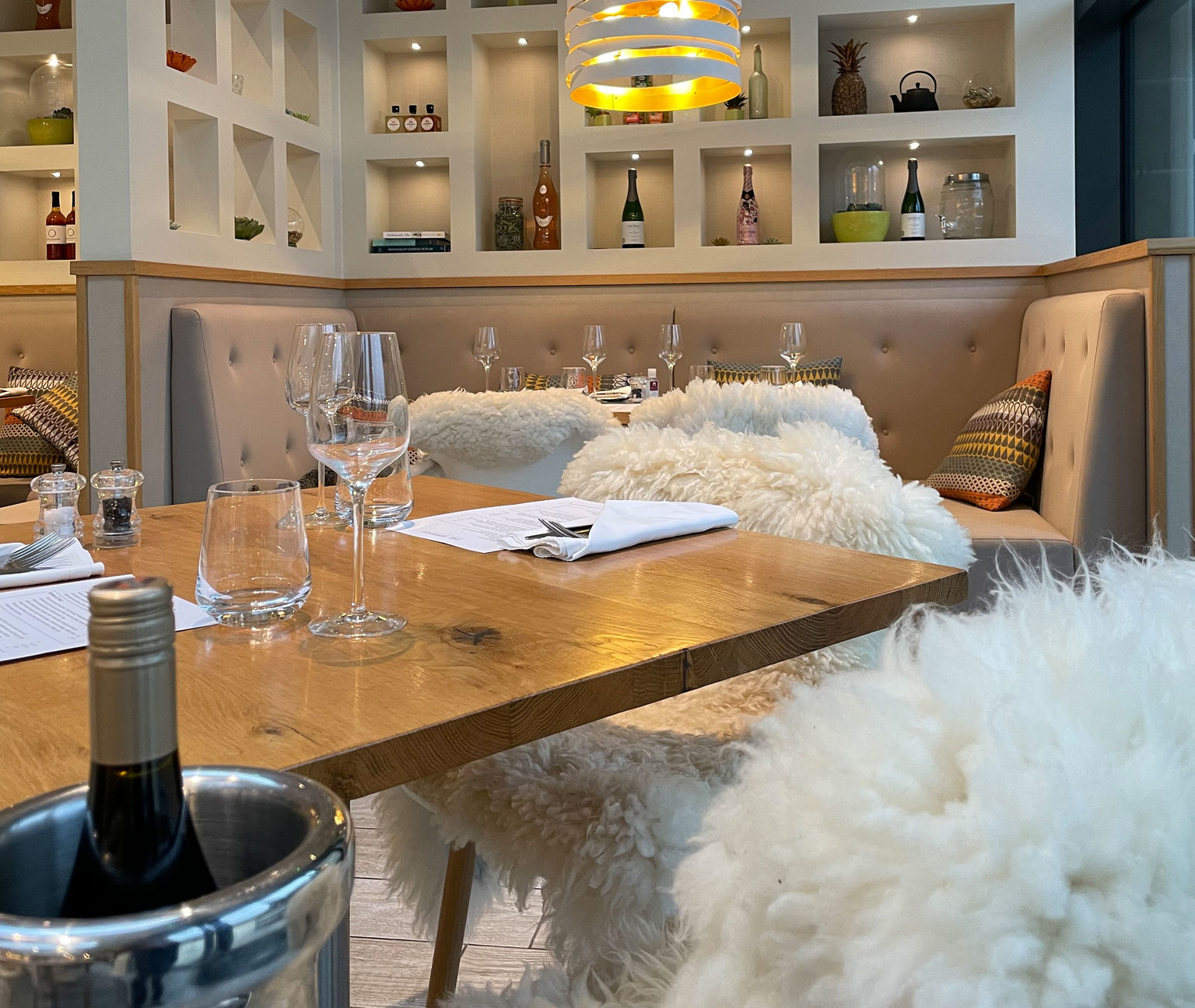 Dinner for two at Terrace Restaurant and Bar on the Swinton Estate