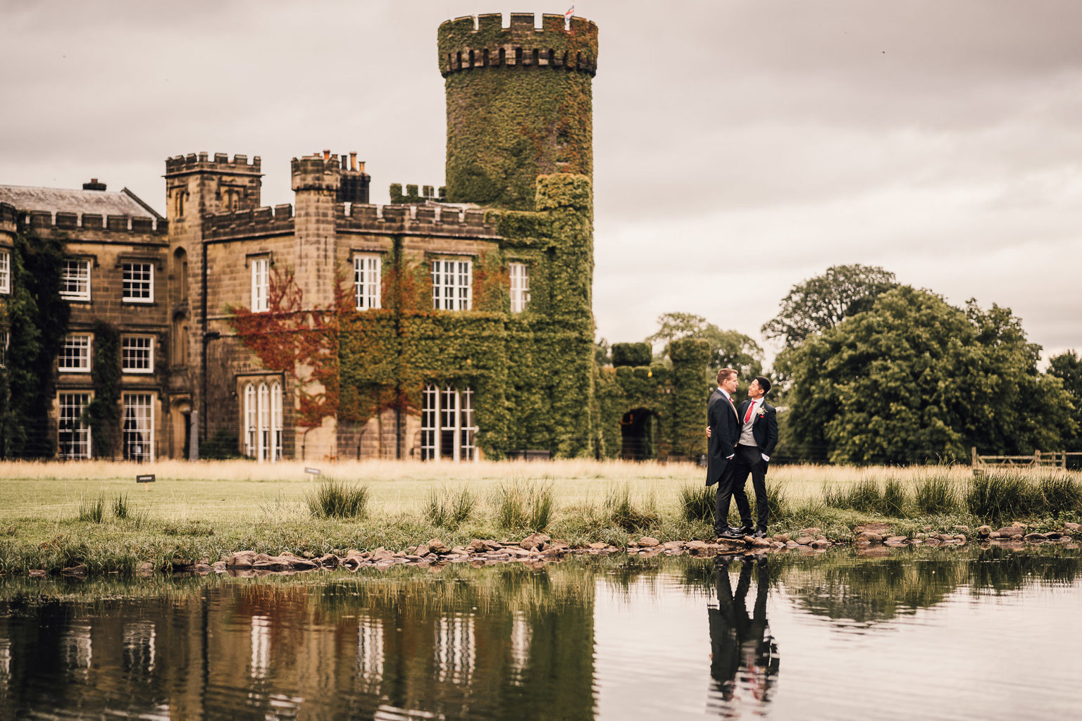 Luxury castle wedding venue in Yorkshire